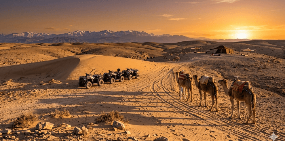 Excursion Quad & Camel Ride in Agafay Desert