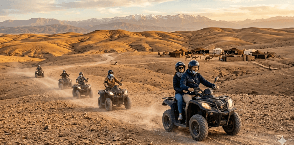 Quad Biking in Agafay Desert