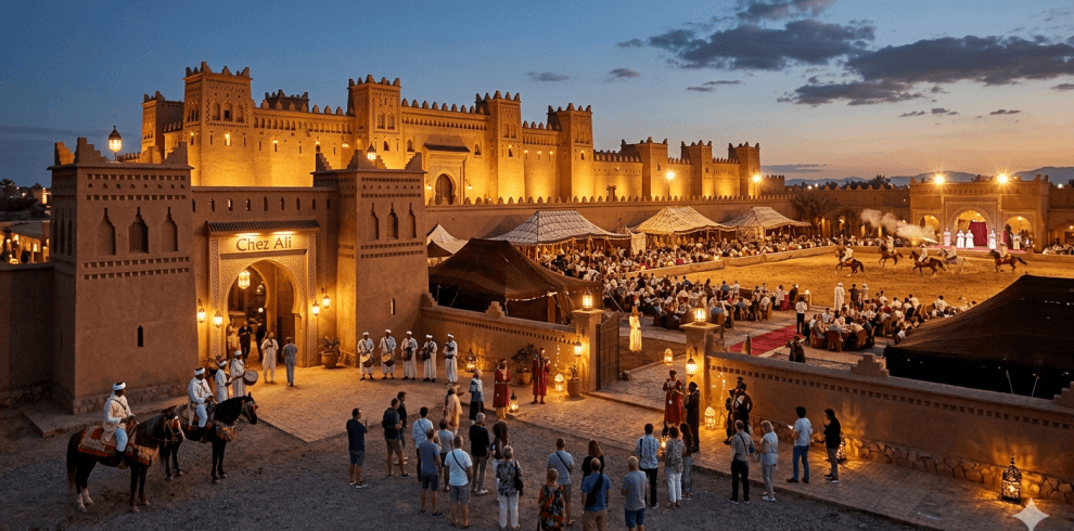 Restaurant Chez Ali Marrakech – Dinner & Fantasia Show