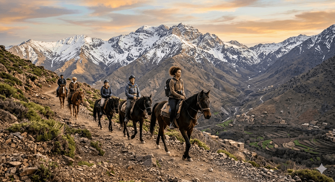 Horse Riding Tour in the Atlas